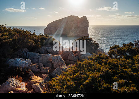 Die wundervollen Naturpark von Capo Caccia im Norden von Sardinien Stockfoto