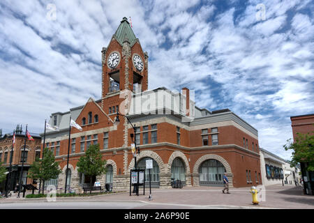 Kanada Ontario Collingwood Stadt von Collingwood Huratorio Straße Juni 2019 Stockfoto