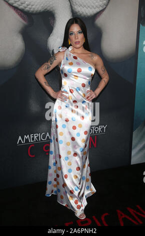 Oktober 2019, Los Angeles, CA, USA: 26. Oktober 2019 - Los Angeles, Kalifornien - Halsey. FX's 100. Episode Celebration fand in Hollywood Forever statt. Foto: FS/AdMedia Stockfoto