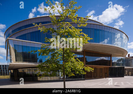 Die moderne Architektur des Blavatnik Schule der Regierung in Walton Street, Oxford, entworfen von Schweizer Architekten Herzog & de Meuron Stockfoto