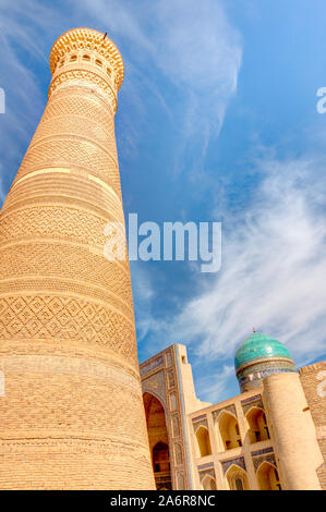 Kalan Moschee, Buchara Stockfoto