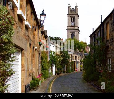 Zirkus Lane, Edinburgh, Schottland Stockfoto