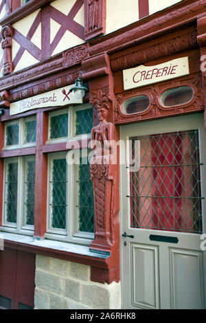 Maison des Saint-antoine, Ploermel Stockfoto