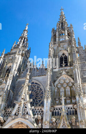 Europa, Frankreich, Grand Est, L'Epine, die Basilique Notre-Dame de l'Épine Stockfoto