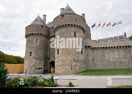 Guerande, porte Saint-Michel Stockfoto