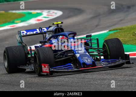 Italien/Monza - 06/09/2019 - #10 Pierre GASLY (FRA, Team Scuderia Toro Rosso HONDA, STR 14) während des RP1 Vor der Qualifikation für den Grand Prix von Italien Stockfoto