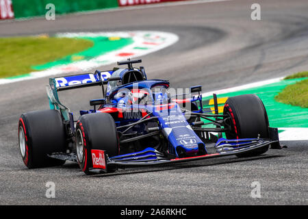 Italien/Monza - 06/09/2019 - #26 Daniil KVYAT (RUS, Team Scuderia Toro Rosso HONDA, STR 14) während des RP1 Vor der Qualifikation für den Grand Prix von Italien Stockfoto