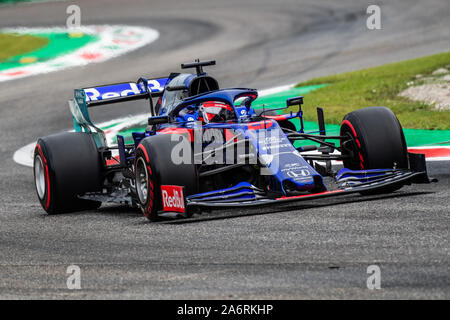 Italien/Monza - 06/09/2019 - #26 Daniil KVYAT (RUS, Team Scuderia Toro Rosso HONDA, STR 14) während des RP1 Vor der Qualifikation für den Grand Prix von Italien Stockfoto