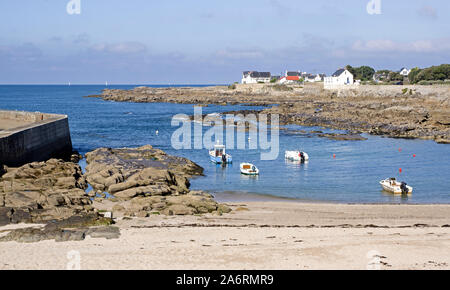 Port Saint Michel, Batz-sur-Mer Stockfoto