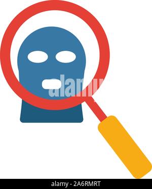 Fraud Detection Icon Set. Vier Elemente in verschiedenen Stilrichtungen von fintech icons Collection. Kreative fraud detection Icons, Outline, farbige und Stock Vektor