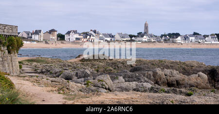 Batz-sur-Mer, Pointe du Fort, Baie de la Barriere Stockfoto