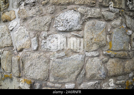 Alte Steinmauer Stockfoto