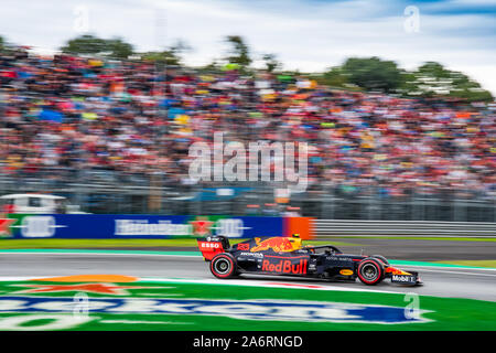 Italien/Monza - 06/09/2019 - #23 Alexander ALBON (THAI, Red Bull Racing, RB 15) während des RP2 Vor der Qualifikation für den Grand Prix von Italien Stockfoto