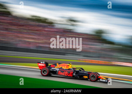 Italien/Monza - 06/09/2019 - #23 Alexander ALBON (THAI, Red Bull Racing, RB 15) während des RP2 Vor der Qualifikation für den Grand Prix von Italien Stockfoto