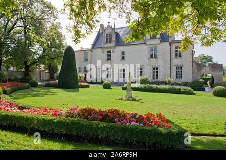 Château de Beaulon Garten Stockfoto