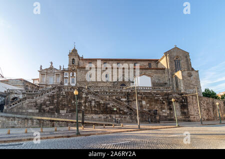 Die gotische Kirche des Heiligen Franziskus (Igreja de Sao Francisco) in Porto, Portugal Stockfoto