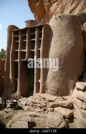 Der Dogon, Bandiagara Escarpment, Dorf von Banani Amou Stockfoto