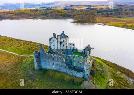 Kilchurn Castle am Dalmally in Argyll und Bute in westlich von Schottland Stockfoto