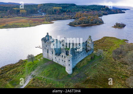 Kilchurn Castle am Dalmally in Argyll und Bute in westlich von Schottland Stockfoto