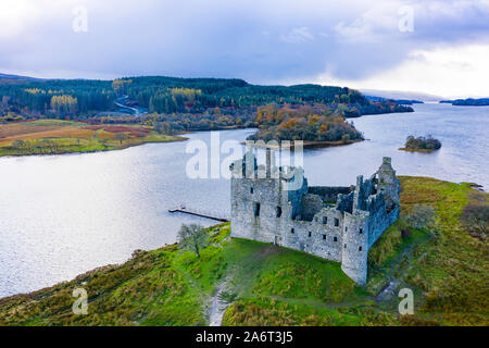 Kilchurn Castle am Dalmally in Argyll und Bute in westlich von Schottland Stockfoto