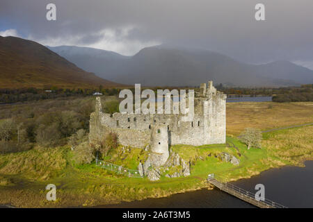 Kilchurn Castle am Dalmally in Argyll und Bute in westlich von Schottland Stockfoto