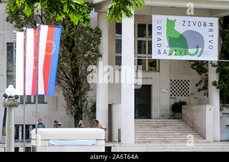 Museum für Moderne Kunst - Moderna Galerija Ljubljana, Ljubljana, Slowenien Stockfoto