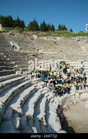 Ephesus Amphitheater, Selçuk, Provinz İzmir, Ionia Region, Türkei, Asien Stockfoto