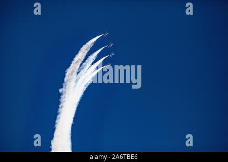 Usaf Thunderbirds am Great Pacific air show Flying Stockfoto