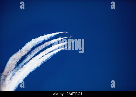 Usaf Thunderbirds am Great Pacific air show Flying Stockfoto
