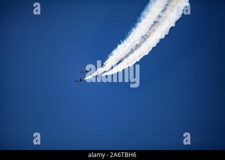 Usaf Thunderbirds am Great Pacific air show Flying Stockfoto