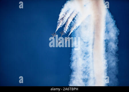 Usaf Thunderbirds am Great Pacific air show Flying Stockfoto