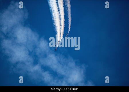 Usaf Thunderbirds am Great Pacific air show Flying Stockfoto
