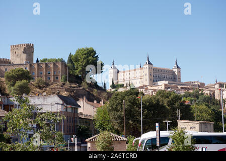 Der Alcázar von Toledo in Spanien Stockfoto