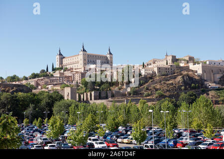 Der Alcázar von Toledo in Spanien Stockfoto