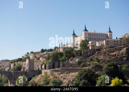 Der Alcázar von Toledo in Spanien Stockfoto