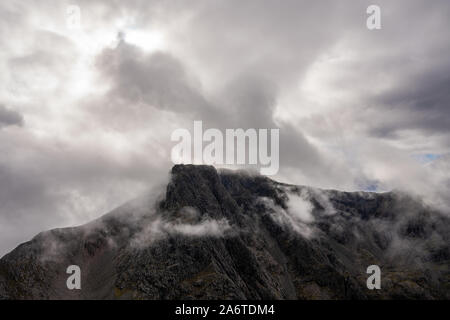 North Face von Ben Nevis Gipfel Stockfoto