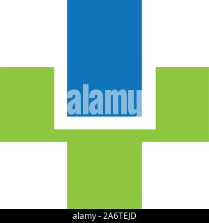 Krankenhaus Logos und Symbole Vorlage Symbole Stock Vektor