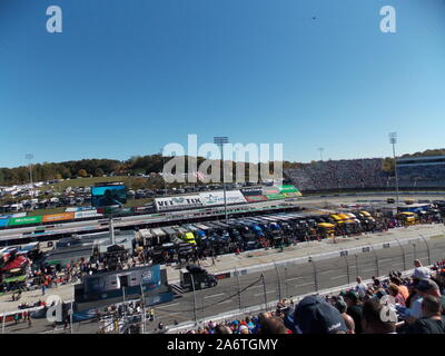 Nascar Stock Car Rennen in Martinsville Speedway Virginia Stockfoto