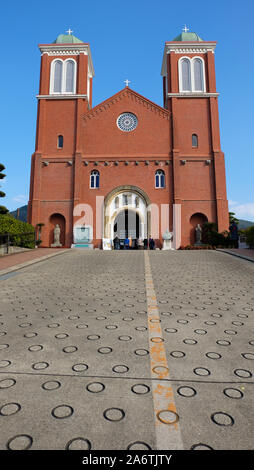 Urakami-Kathedrale in Nagasaki, Japan Stockfoto