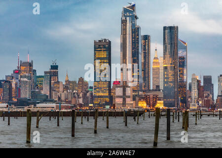 Hudson Yards New York City Skyline Stockfoto