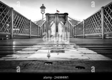 Brooklyn Bridge In New York City, New York Stockfoto