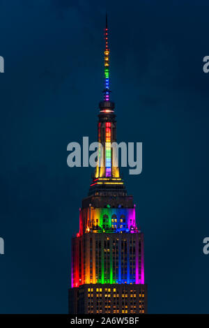 New York City ESB Stolz Stockfoto