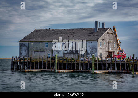 MacMillan Wharf Stockfoto