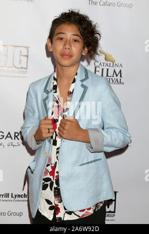 2019 Catalina Film Festival - Donnerstag an der Queen Mary am 26. September 2019 in Long Beach, CA bietet: Kaden Alejandro Wo: Long Beach, California, United States Wenn: 27 Sep 2019 Credit: Nicky Nelson/WENN.com Stockfoto