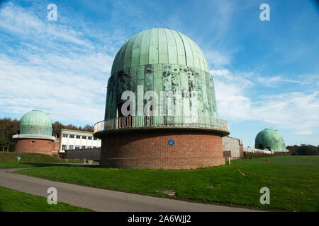 Das Science Center in Herstmonceux, die zuvor die Teleskope der Greenwich Royal Observatory untergebracht Stockfoto