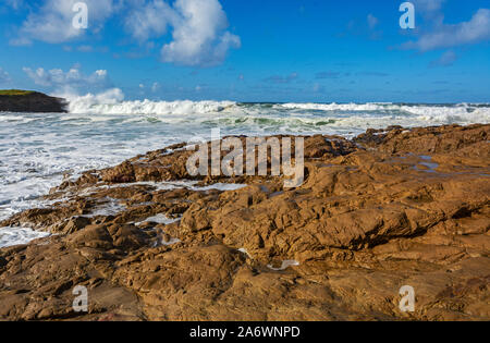 Kalifornien, Bean Hollow State Beach, San Mateo County in der Nähe von Lexington entfernt Stockfoto