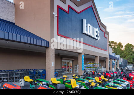 Lowe's Home Improvement Store in der Metro Atlanta, Georgia. (USA) Stockfoto