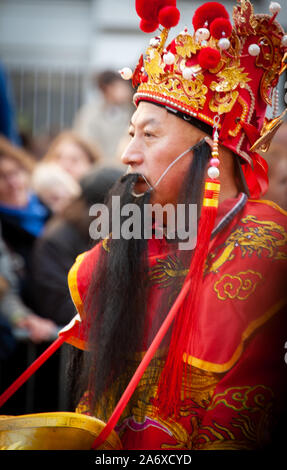 Das chinesische Neujahr Paris 2019 Stockfoto