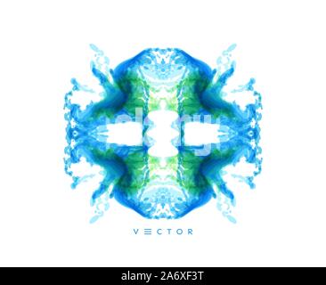 Tinte Fleck. Design Element für Banner, Karten, Poster und Web Design. Vector Illustration. Stock Vektor
