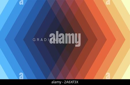 Geometrische Hintergrund mit geraden Linien. Moderne Screen Design für mobile App und Web. 3D-Vektor Illustration für Broschüre, Banner, Flyer oder presentat Stock Vektor